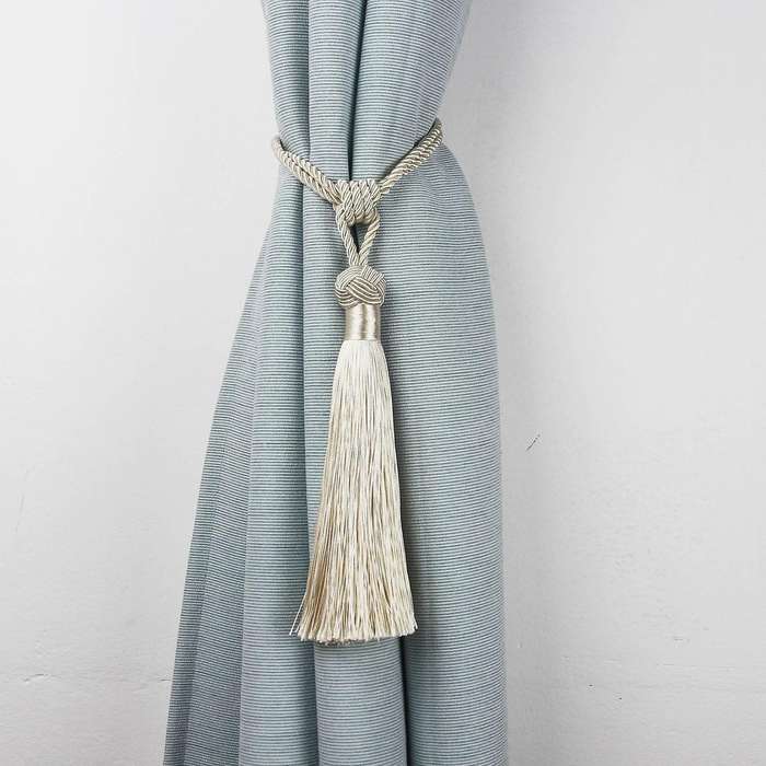 4Pcs Curtain Tassels Curtain Rope Curtain Tiebacks Curtain Accessories Rope Tassels Fastening Window
