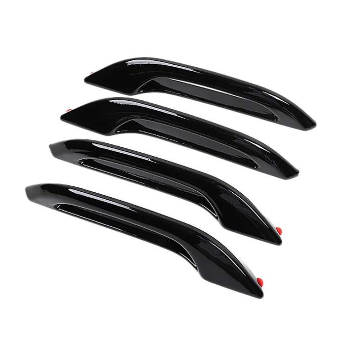 4Pcs Door Handle for Model 3 Y Car Door Handles Patch Decoration Cover Accessories Bright Black