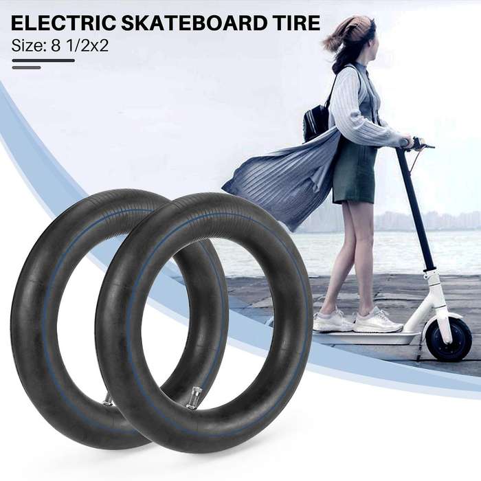 4pcs Electric Scooter Tire Inner Tube Camera 8 1/2x2 for Spin Bird Electric Skateboard