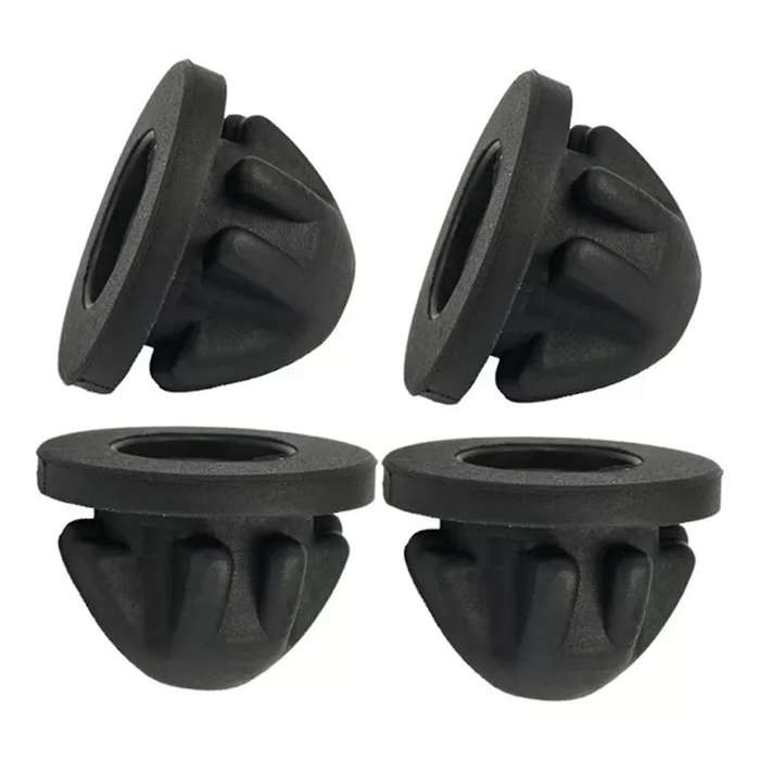 4Pcs Engine Cover Trim Rubber Mount Grommet Bump Stop 11127614138 for 1-8 Series X4 X5 X6 X7 Engine