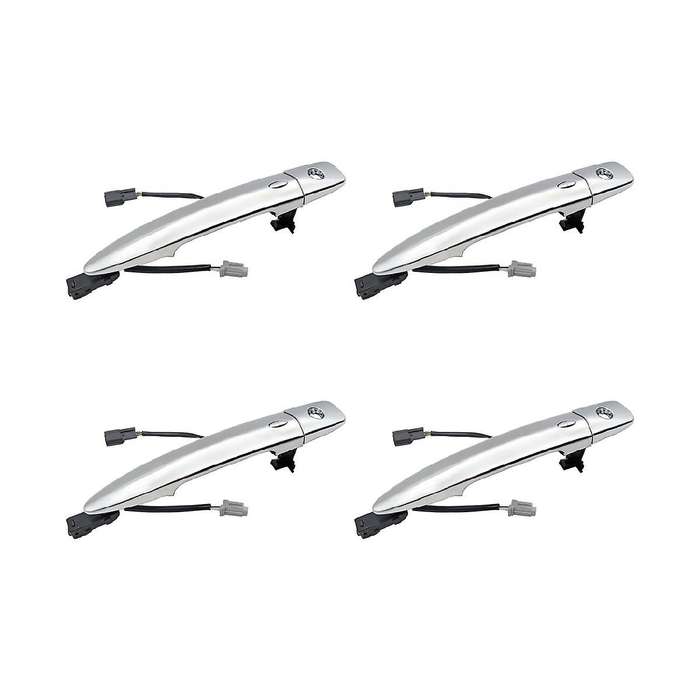 4pcs Exterior Door Handle for Sentra 2013-2016 2009-2014 Exterior Accessories 12459871 806469n00a