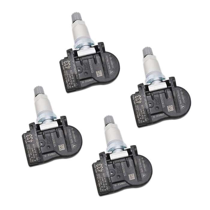 4Pcs for 2016-2023 Model X 433Mhz TPMS Sensor Tire Air Pressure Sensor 1034602-00-A