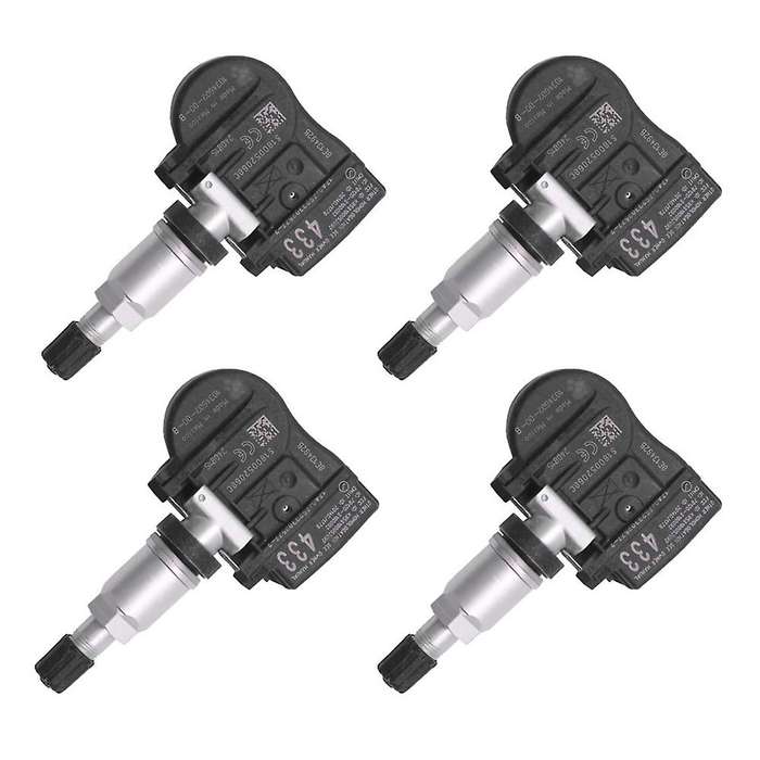 4Pcs for 2018-2027 Model S 433Mhz TPMS Sensor Tire Air Pressure Sensor 1074812-00-B