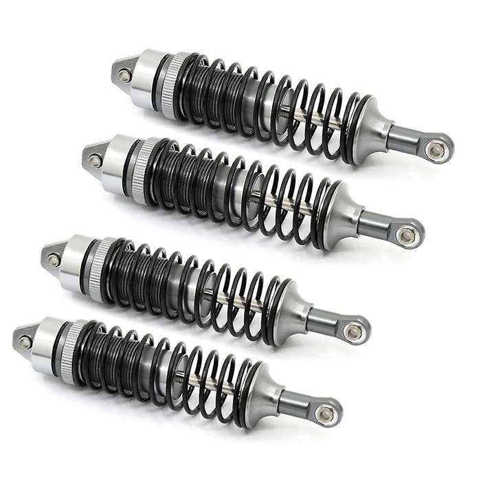 4Pcs Front & Rear All Metal Damper for 1/10 Slash 4WD Stampede VXL Parts,C