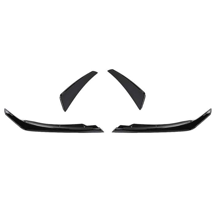 4pcs Front Bumper Side Fog Light Splitter Spoiler for A Class W176 A180 A200 A220 A250 A45 2016-201