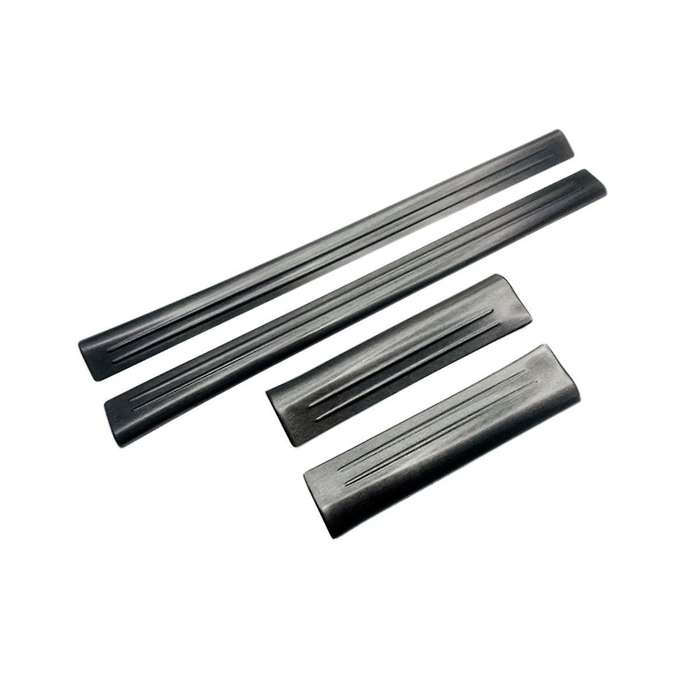 4pcs Front Rear Inner Door Sill Pedal Trim Cover for Vezel -v 2021-2023 Scuff Plate Stainless Steel