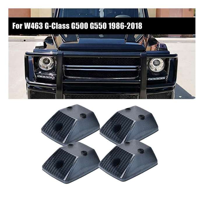 4pcs Front Wing Turn Signal Lens Cover A4638260057 for W463 G-class G500 G550 1986-2018 Corner Light
