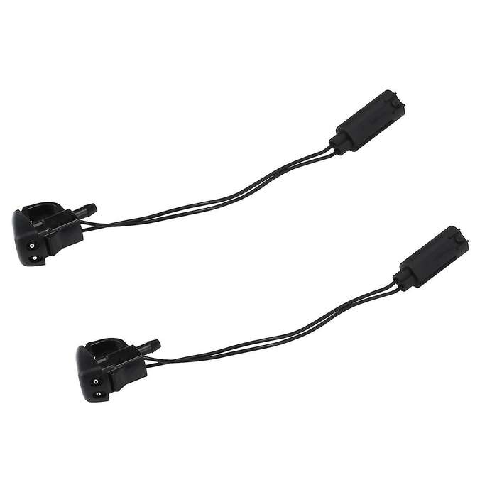 4PCS Front Windscreen Washer Nozzle Jet with Heated LR018834 LR048615 for LR3/4 L319 Sport 05-16
