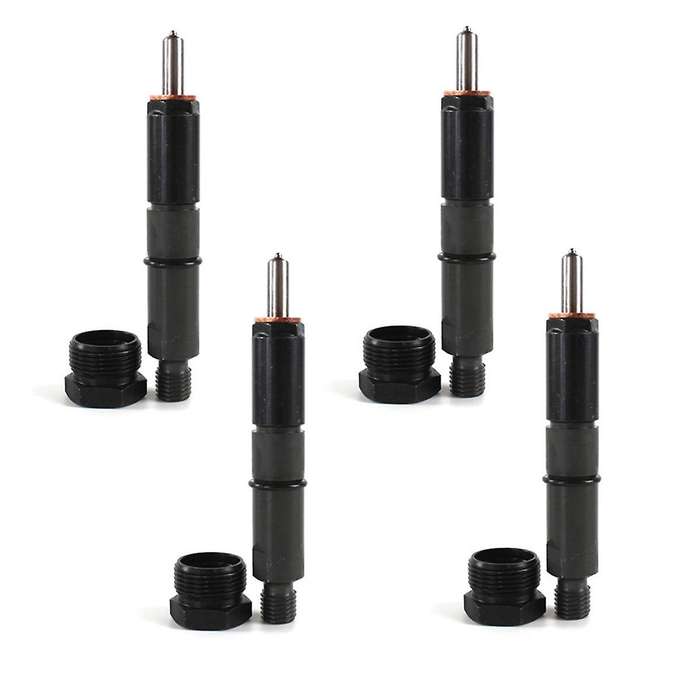 4Pcs Fuel Injectors 3919331 J919331 for Case-IH Skid Steer 1840 1845C Backhoe 584E Super 585E 586E