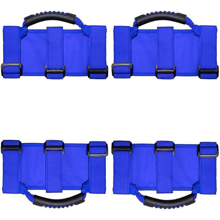 4Pcs Grab Handles Grip Handle for YJ TJ JK JL JLU Sports Freedom X & Unlimited 1955-2020