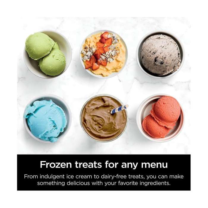 4PCS Ice Cream Pints with Lids for Ninja NC299AMZ & NC300S Series Creami Ice Cream Makers for Ninja