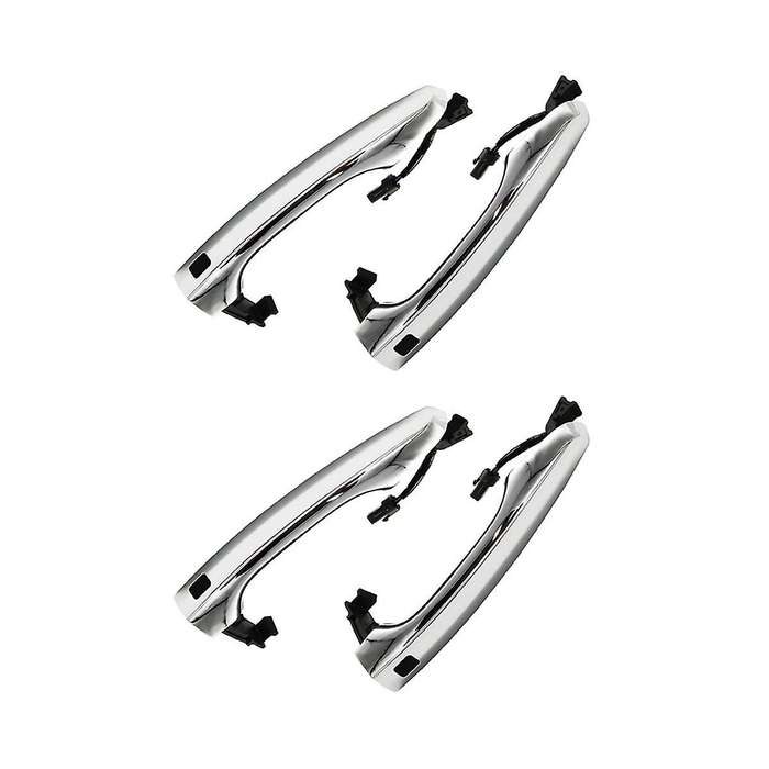 4pcs Inductive Handle Assy 82651-f2200 82651-f2210 for 2017-2020 Outside Door Pull Handle Have Butt