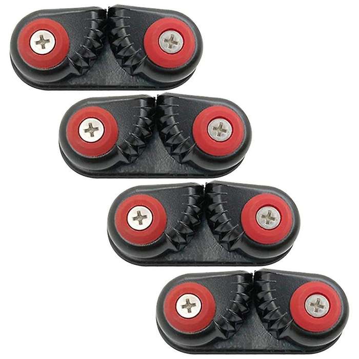 4PCS Kayak Cam Cleat Boat Canoe Sailing Boat Dinghy Aluminum Cam Cleats Fast Entry Kayak Cleats Mari