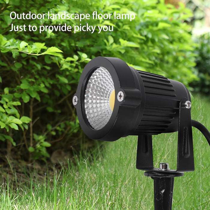 4pcs Landscape Lights 5w Led Garden Lights 12v Path Lights Outdoor Cob Super for Garden Patio Wall