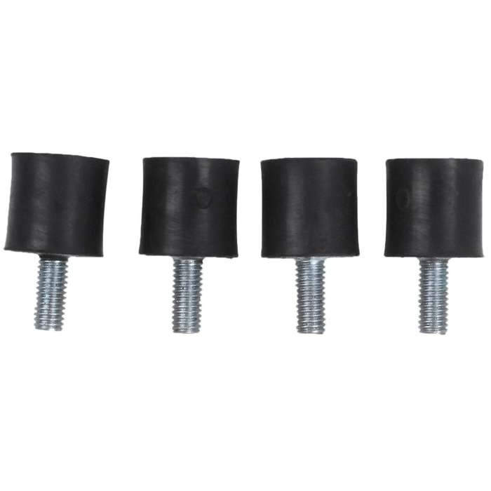 4pcs Male Female Anti Vibration Rubber Mounts Isolators 15mm x 15mm