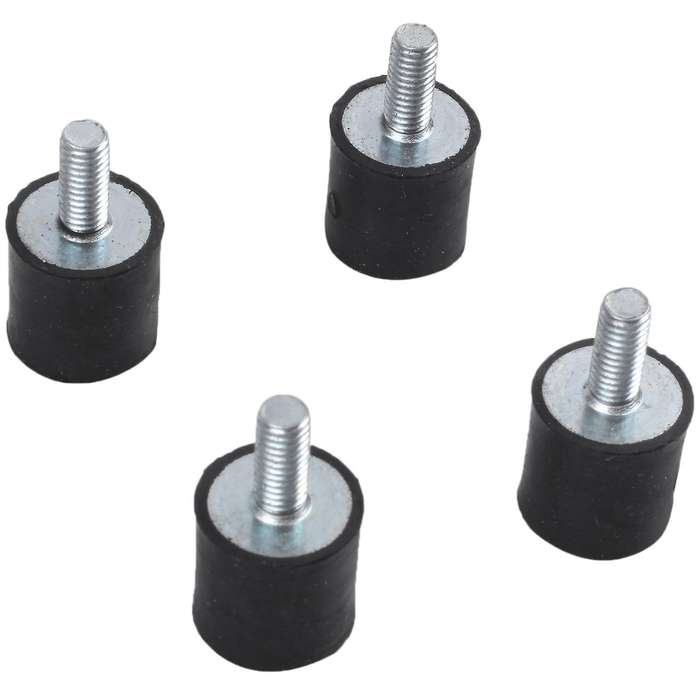 4pcs Male Female Anti Vibration Rubber Mounts Isolators 15mm x 15mm