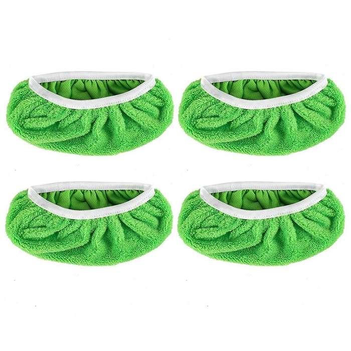 4pcs Mop Pads Refill for Mop-dry Sweeping Cloths&wet Mopping Cloths Washable for Household Cleaning