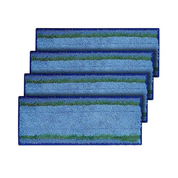 4pcs Mop Pad Accessories for M6 Series Ultimate Robot Mop,washable and Reusable Robot Wet Mopping P