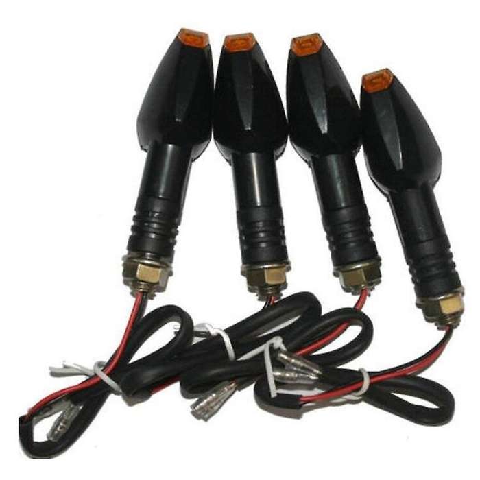4PCS Motorcycle Turn Signal Lights Universal LED Rear Turn Signals Lights Bulbs Fit for Dukati