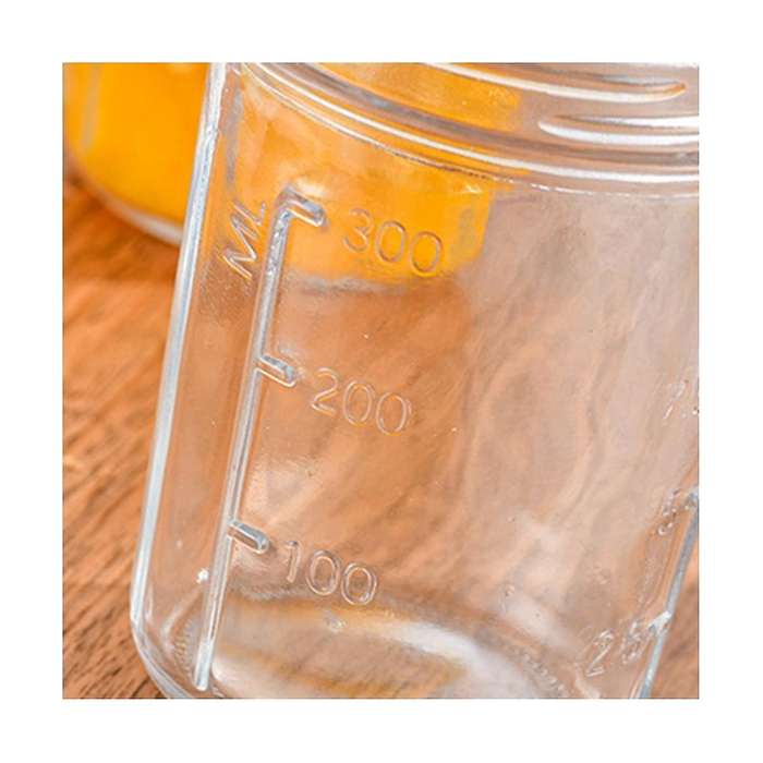 4pcs Overnight Oats Containers with Lids and Spoons Glass Masonjars for Overnight Oats Leak Proof Oa