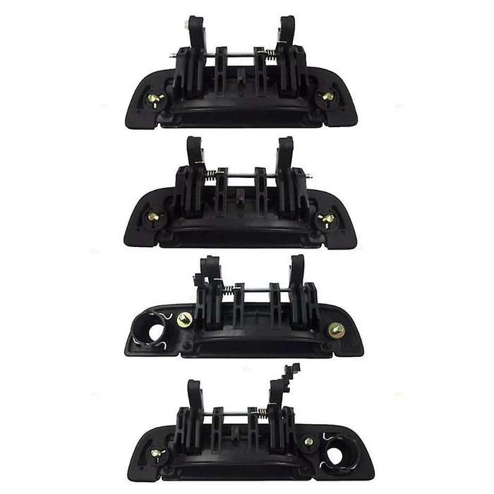 4pcs Outside Door Handle Front Rear Right Left for 95-01 Suzuki Baleno Esteem
