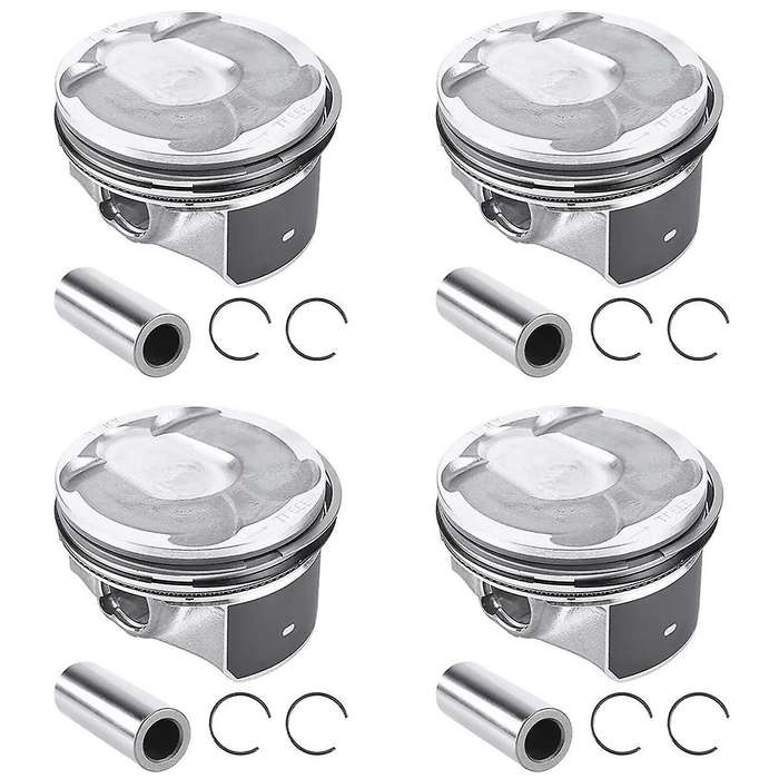 4PCS Piston W/Rings Set AG9Z-6108-L AG9Z6108L for Range 2012-2017