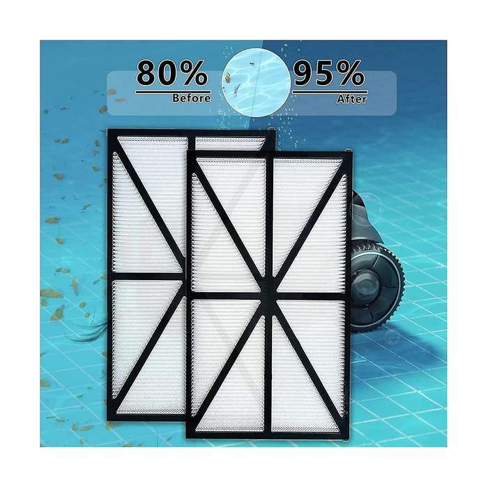 4pcs Pool Cleaner Filters Washable Rcx70101 for for Sharkvac for Aquavac Robotic Pool Cleaner Acces