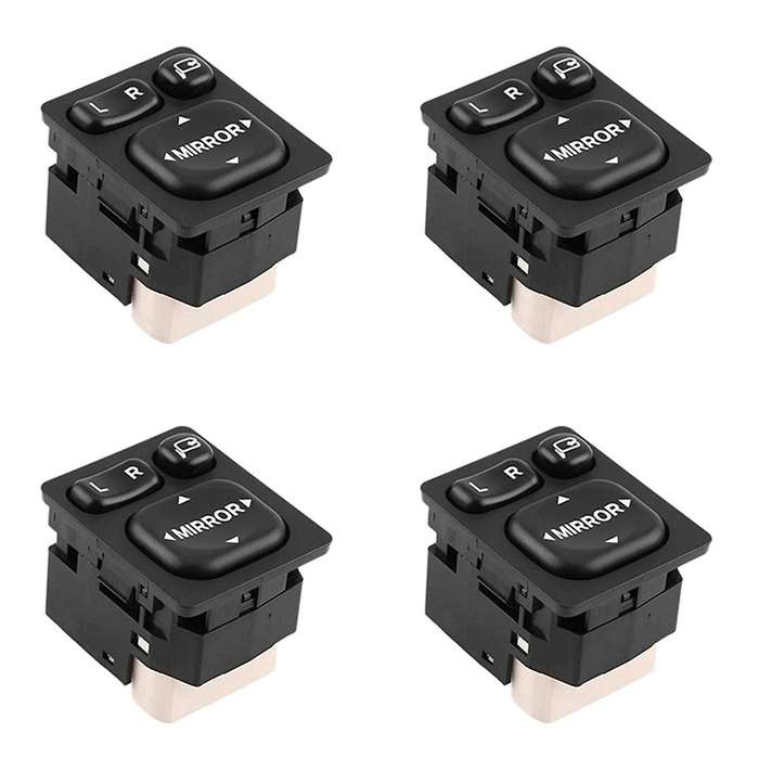 4Pcs Power Folding Mirror Control Switch for 84872-52040