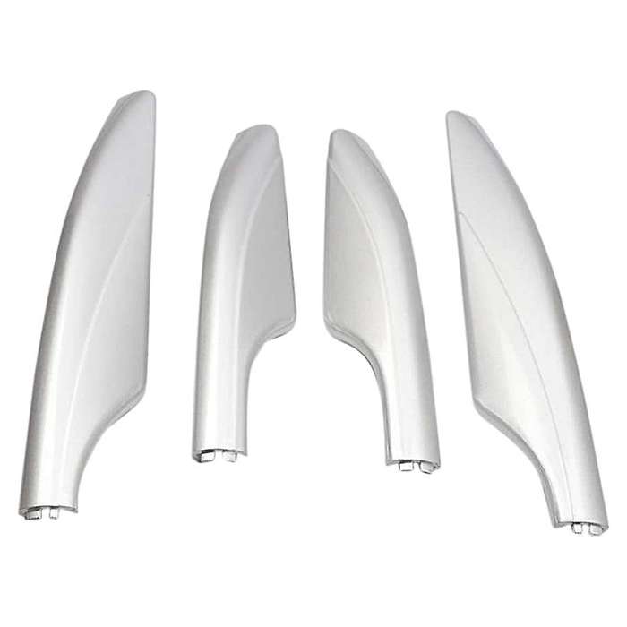 4PCS Roof Rack Rail End Cover Roof Rack Cover Cap Replacement for Patrol Y62 2010-2018