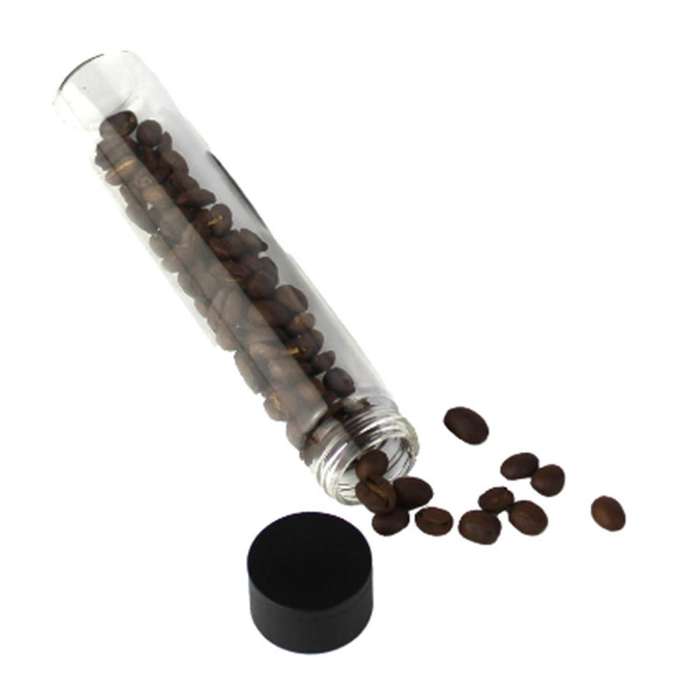 4PCS Single Dose Bean Cellar Coffee Bean Packaging Bottle Test Tube Storage and Preservation Coffee