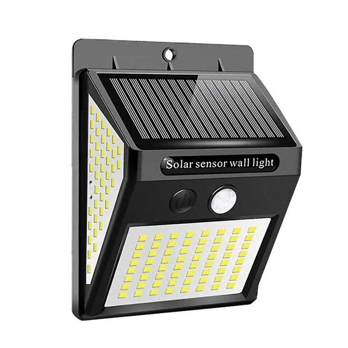 4Pcs Solar Wall Light Outdoor 144 LED Waterproof Solar Motion Sensor Lights for Garden Patio Pathway