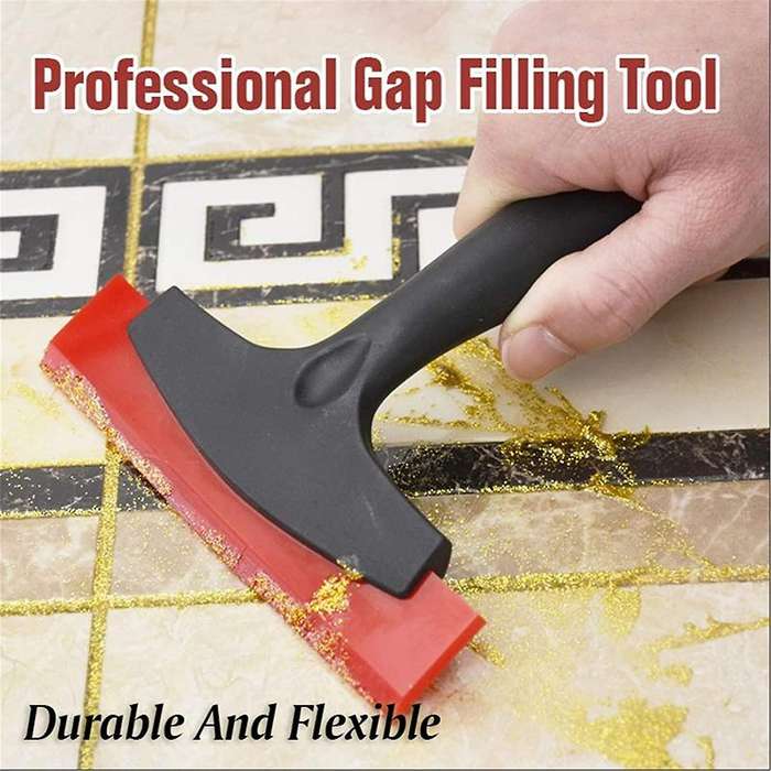 4Pcs Space Filling Tool Professional Tile Space Filling Tool Grout Scraper Filler, Decorators Scrape