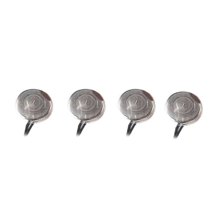 4Pcs Speaker Light Covers, Synchronous Car Ambient Light 3 Colors for C/GLC 807 808