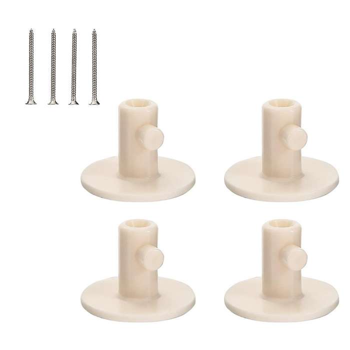4Pcs Stand Mixer Holders, Kitchen Storage Organizer with Screw-In Mixer Attachments Organizer