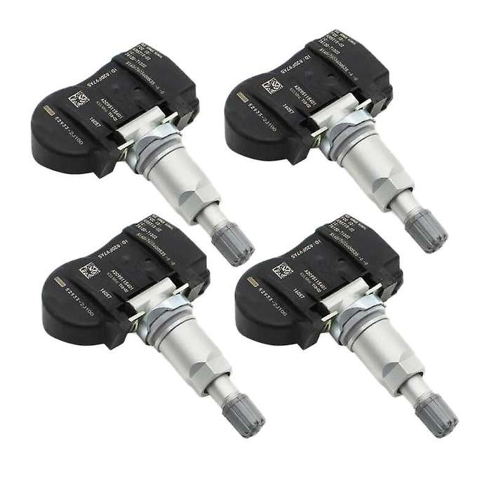 4Pcs TPMS Tire Pressure Monitor Sensor 433MHz 52933-2J100 for Sedan 2015-2016