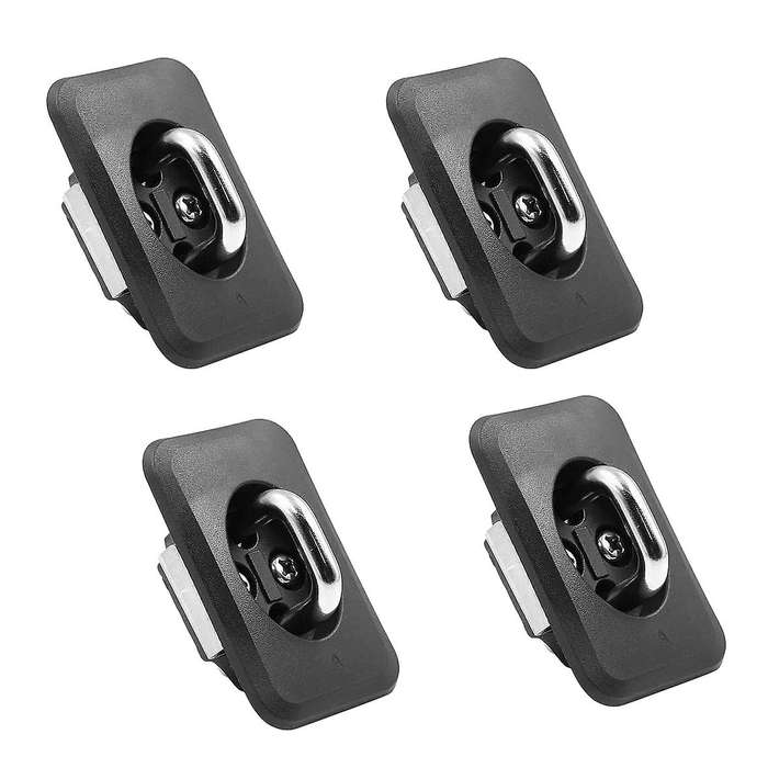 4Pcs Truck Rear Tail Box Lock Hook Tie Down Anchors Truck Bed Side Wall Anchors for 2000-2013 -