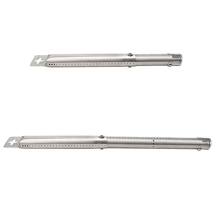 4Pcs Universal Adjustable Stainless Steel BBQ Gas Grill Replacement Straight Pipe Tube Burner Barbec