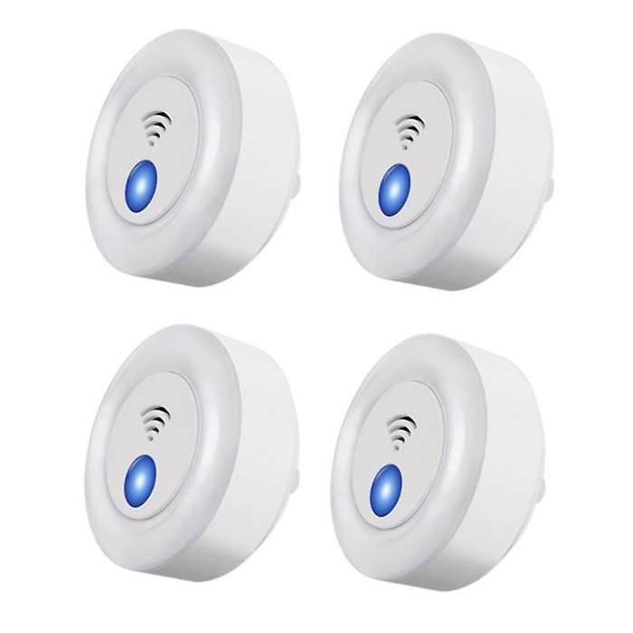 4PCS Ultrasonic Mosquito Repellent Electronic Rat Repeller Can Repel Mice,Mosquitoes,Cockroaches,Fli