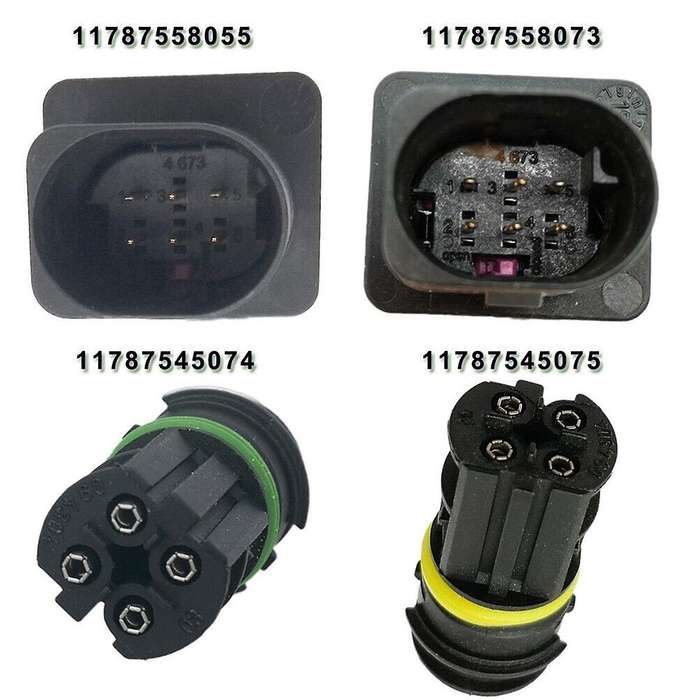 4Pcs Up & Downstream Oxygen Sensor for E83 E90 E91 E92 E93 128I 11787558073,11787558055,11787545075