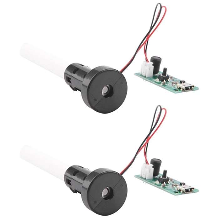 4Pcs USB Mini Humidifier Mist Driver Circuit Board Fogger Atomization Film Atomizer Sheet DIY Kits