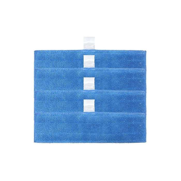 4pcs Washable Reusable Microfibre Mop Cloths for Moppy Steam Engine Household Cleaning Accessories