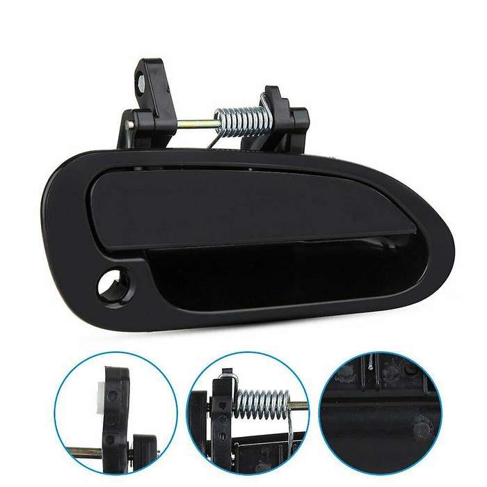 4Pcs/Set Auto Exterior Outer Door Handle Smooth 4-Door Sedan for ACCORD 1998-2002 72140-S84-A01 HO-3