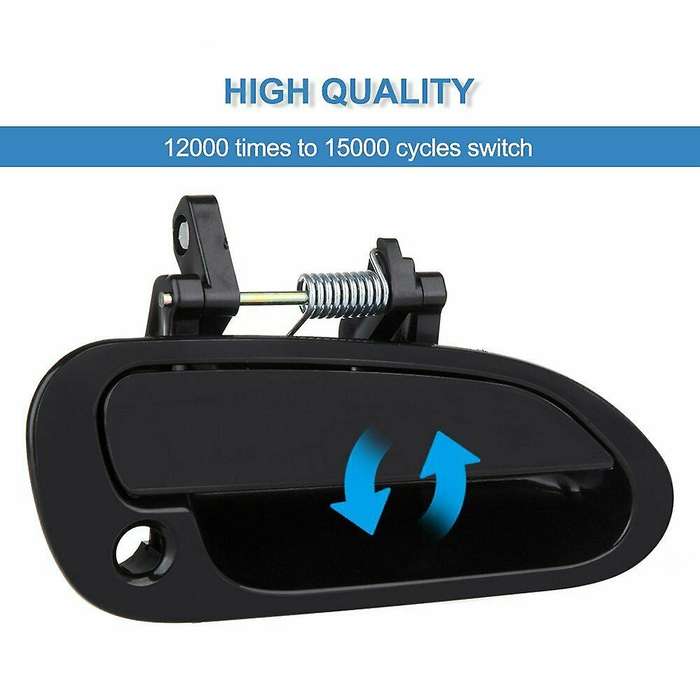 4Pcs/Set Auto Exterior Outer Door Handle Smooth 4-Door Sedan for ACCORD 1998-2002 72140-S84-A01 HO-3