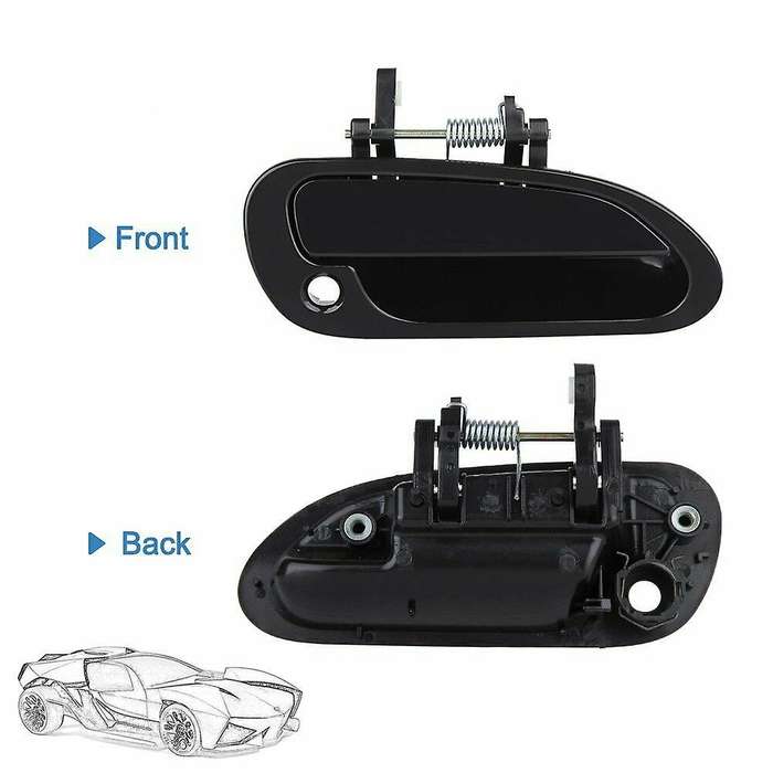 4Pcs/Set Auto Exterior Outer Door Handle Smooth 4-Door Sedan for ACCORD 1998-2002 72140-S84-A01 HO-3
