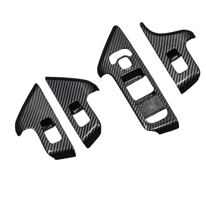 4PCS/Set Door Window Button Switch Panel Trims Cover Stickers for - /GLA/EQA/EQB-Class X247 2020-202