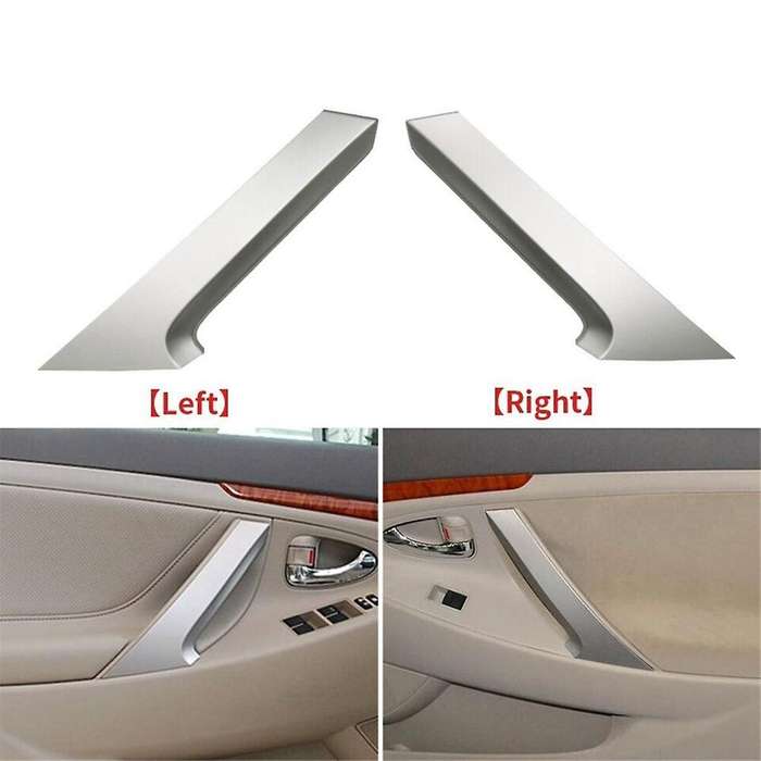 4Pcs/Set Inner Door Handle Pull Chrome Trim Cover for 06-11 74611-06100 74612-06090 74645-06080 746