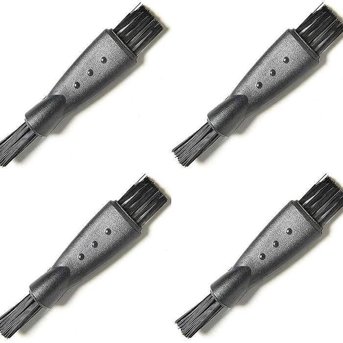 4Pieces Double-Sided Trimmer Shaver Cleaning Brush Clipper Cleaner Brush Clipper Cleaning Brush for