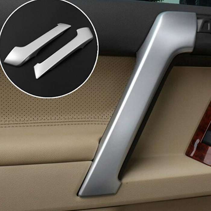 4PS Car ABS Interior Door Handle Trim for Land Cruiser Prado 150 2010-2018 Accessories