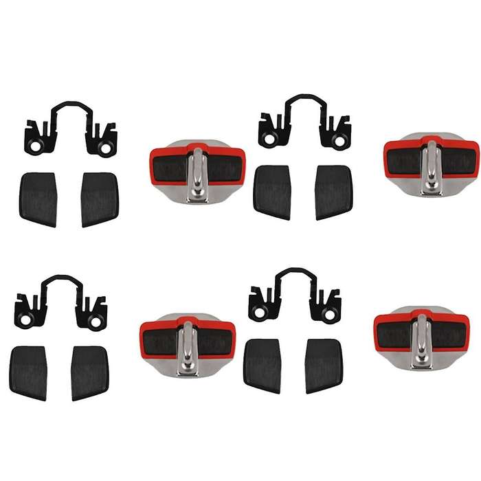 4Set Car Door Stabilizer Door Lock Protector Latches Stopper Covers for All Series Land Cruiser Alph