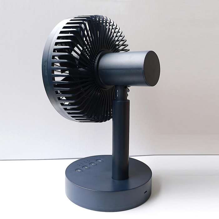 4W Table Desk Fan Rotatable Cooling Fan Quiet Bedside Fan for Home Office Portable Outdoor Travel Fa